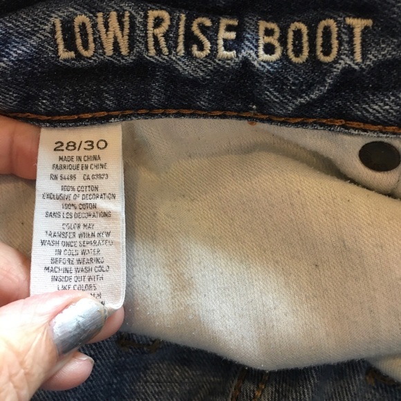 American Eagle Low rise boot Size 38x30 - Picture 8 of 10